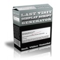 Last Visit Display Script Generator MRR Software With Video