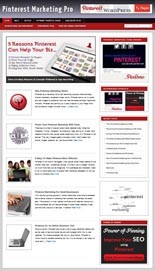 Pinterest Marketing Niche Blog Personal Use Template With Video