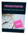 Procrastination PLR Ebook