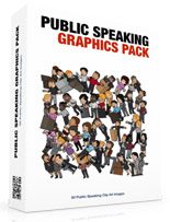 Public Speaking Graphics Pack Personal Use Graphic