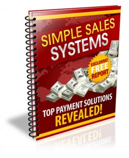Simple Sales Systems PLR Ebook