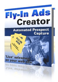 Fly-In Ads Creator Resale Rights Software