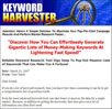 Keyword Harvester PLR Software
