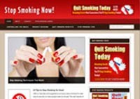 Stop Smoking Niche Blog Personal Use Template With Video