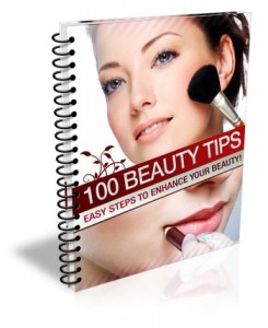 100 Beauty Tips Give Away Rights Ebook