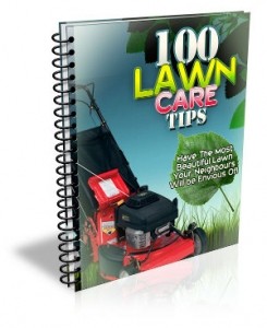 100 Lawn Care Tips Mrr Ebook