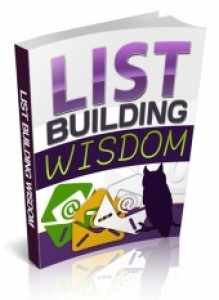 List Building Wisdom Plr Ebook
