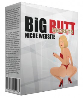 Big Butt Secrets Flipping Niche Blog Personal Use Template With Video