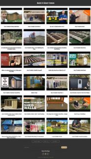Build A Shed Instant Mobile Video Site MRR Software