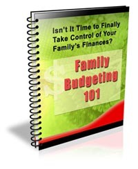 Family Budgeting 101 Newsletter PLR Autoresponder Messages
