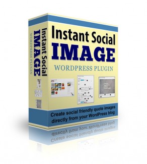 Instant Social Image Plugin Personal Use Software