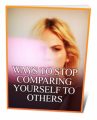 Ways To Stop Comparing Yourself To Others MRR Ebook