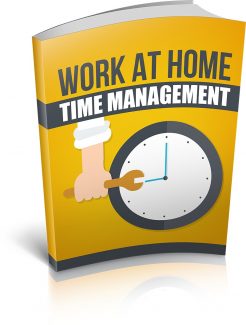 Work At Home Time Management MRR Ebook