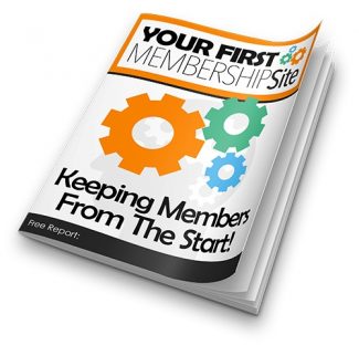 Your First Membership Site Resale Rights Ebook