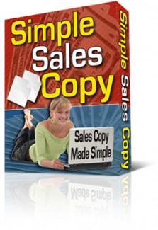 Simple Sales Copy Plr Software