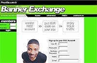Banner Exchange Lime Design Personal Use Template