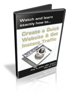 Create Quick Website And Get Instant Traffic Personal Use Video