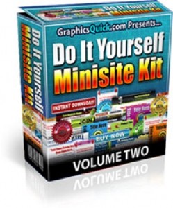 Do It Yourself Minisite Kit VOLUME 2 Personal Use Template