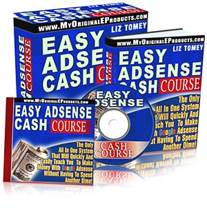 Easy Adsense Cash Course MRR Ebook