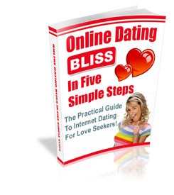 Online Dating Bliss In Five Simple Steps PLR Ebook