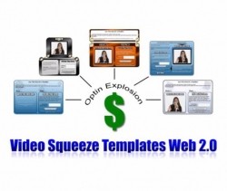 Video Squeeze Templates Web 20 PLR Template