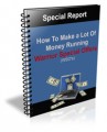 How To Make A Lot Of Money Running Wso's PLR Ebook 