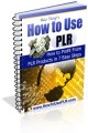 How To Use PLR Mrr Ebook