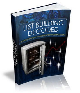 List Building Decoded MRR Ebook With Audio & Video