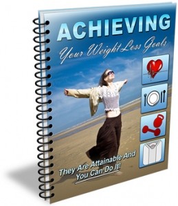Achieving Your Weight Loss Goals Mrr Ebook