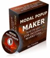 Modal Popup Maker Resale Rights Software