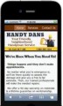 Handy Dan Mobile Site Template PLR Template 