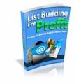 List Building For Profit Mrr Ebook