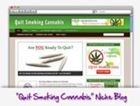 Quit Cannabis Blog Personal Use Template With Video