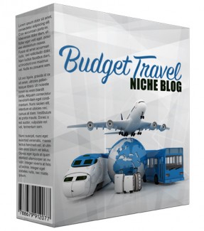 Budget Travel Plr Niche Blog V2 PLR Template