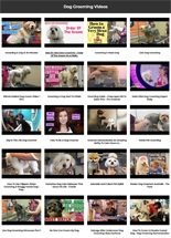 Dog Grooming Instant Mobile Video Site MRR Software