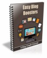 Easy Blog Boosters PLR Autoresponder Messages 