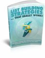 List Building Strategies That Really Work PLR Ebook