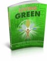 Living Green PLR Ebook