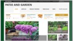 Patio And Garden Review Website PLR Template With Video
