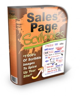 Sales Scribbles Personal Use Graphic