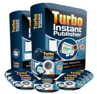 Turbo Instant Publisher Personal Use Software With Video
