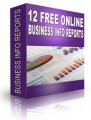 12 Free Online Business Info Reports PLR Ebook