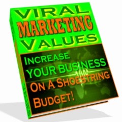Viral Marketing Values Plr Ebook