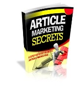 Article Marketing Secrets Plr Ebook
