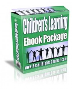 Children’s Learning Ebook Package Resale Rights Ebook