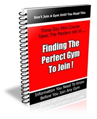 Finding The Perfect Gym Ecourse PLR Autoresponder Messages