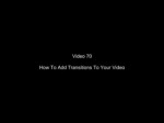 How To Add Transition Effects To Your Video Plr Video