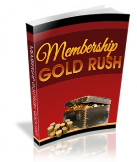 Membership Goldrush Plr Ebook