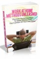 Work At Home Methods Unleashed Mrr Ebook