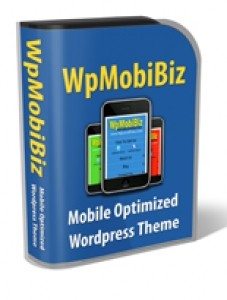 WpMobiBiz – WordPress Mobile Theme Resale Rights Template With Video